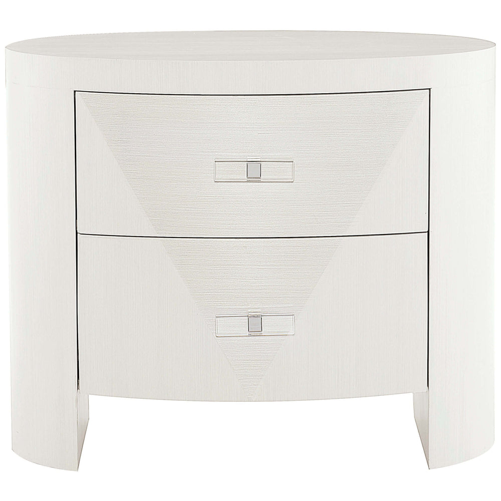 Axiom Oval Nightstand - Furniture - Bedroom - High Fashion Home