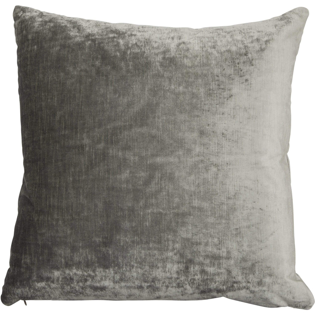 Brussels Throw Pillow Charcoal