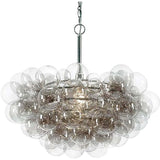 Bubbles Chandelier, Clear - Lighting - High Fashion Home