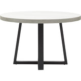Cyrus 48" Round Dining Table - Modern Furniture - Dining Table - High Fashion Home