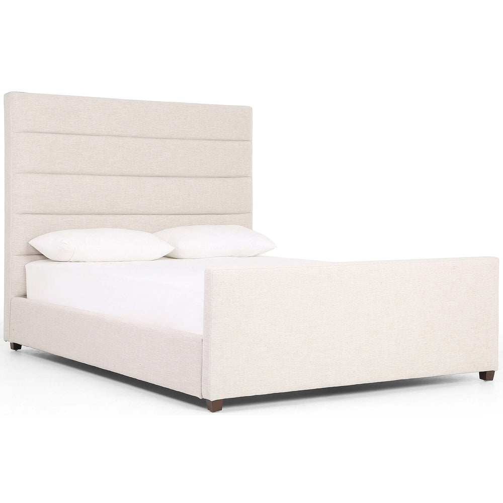 Daphne King Bed, Cambric Ivory - Modern Furniture - Beds - High Fashion Home