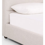 Daphne King Bed, Cambric Ivory - Modern Furniture - Beds - High Fashion Home