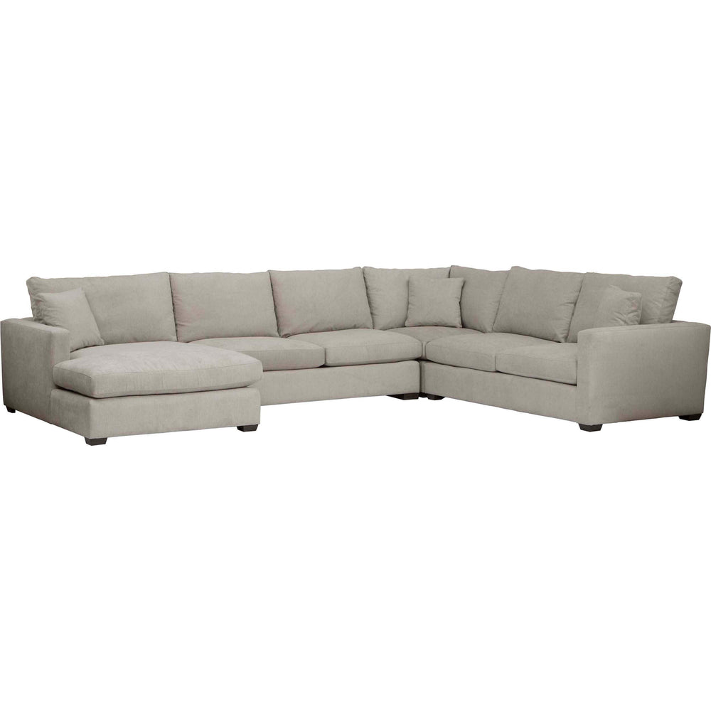 Gage Sectional, Graceland Sorrell - Modern Furniture - Sectionals - High Fashion Home