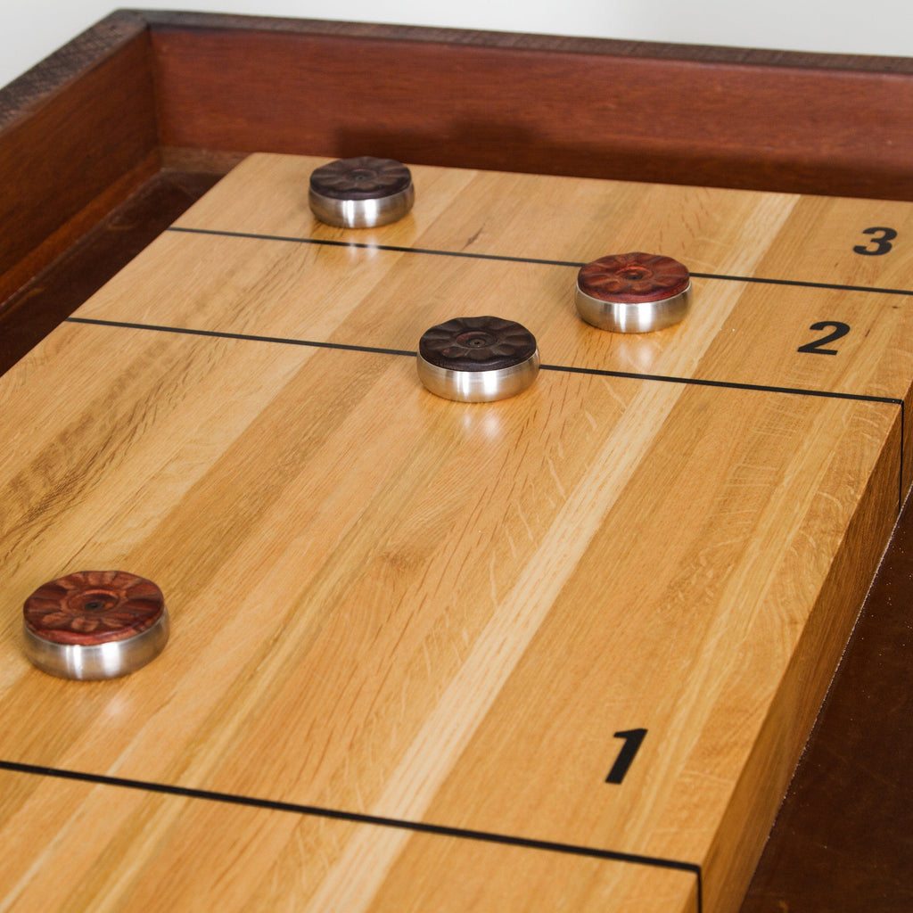 Artisan Reclaimed Wood Shuffleboard Table High Fashion Home