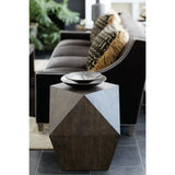 Linea Angular End Table - Furniture - Accent Tables - High Fashion Home