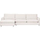 Miller Sectional, Nomad Snow - Furniture - Sofas - High Fashion Home