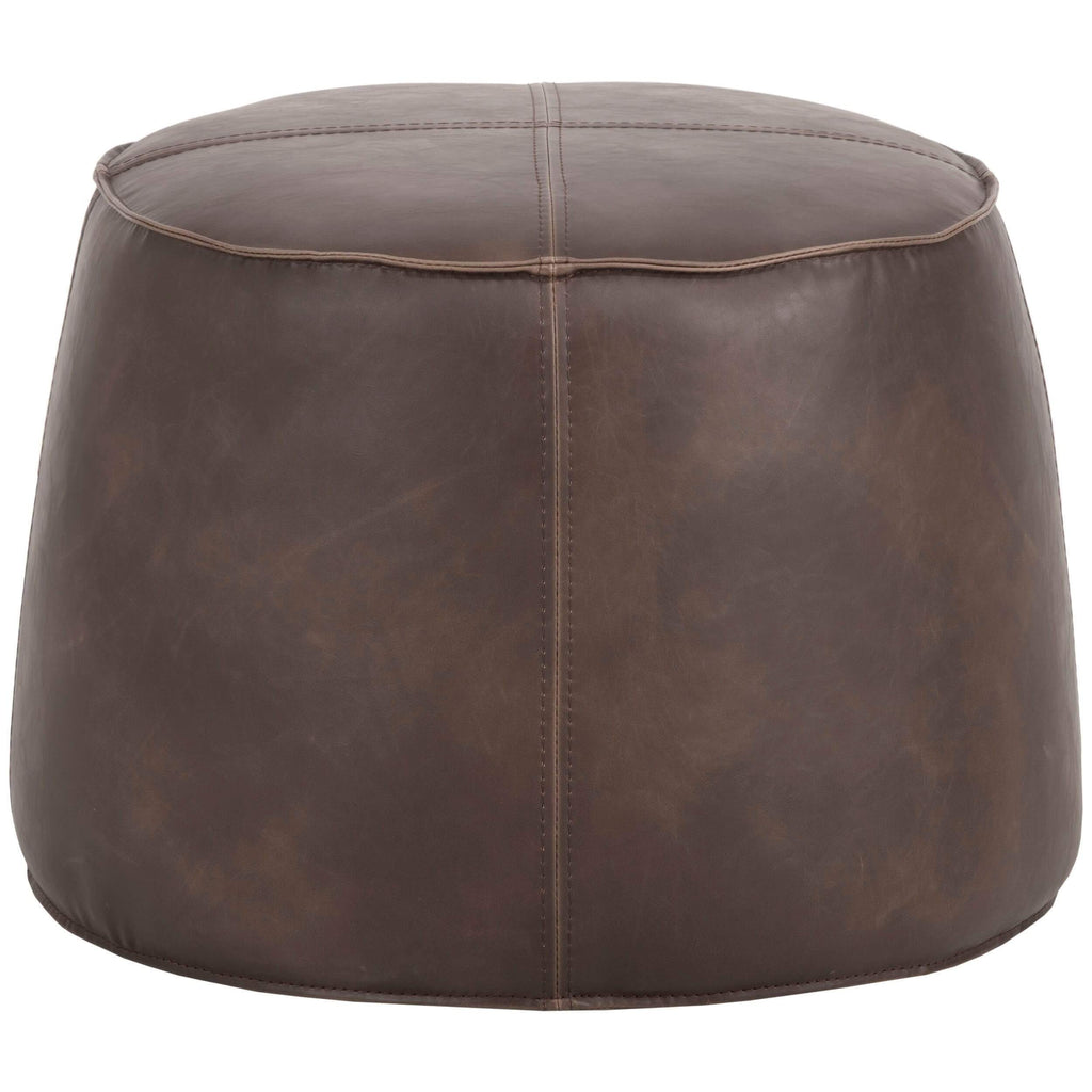 Mitchell Ottoman Havana Dark Brown High Fashion Home