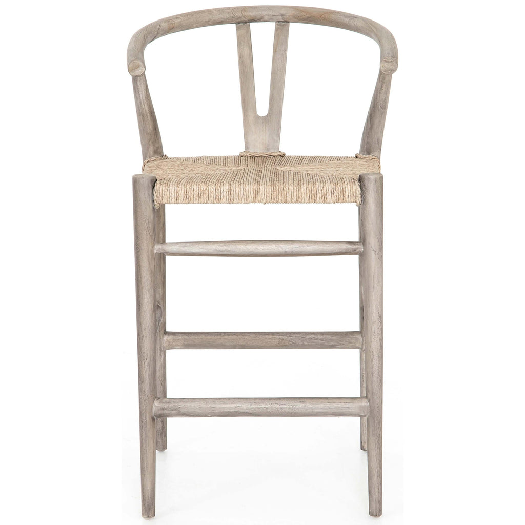 Weathered sales counter stools