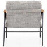 Rowen Chair, Thames Raven - Modern Furniture - Accent Chairs - High Fashion Home