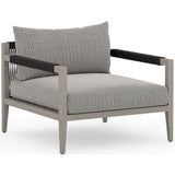 Sherwood Outdoor Chair, Faye Ash/Weathered Grey - Furniture - Chairs - High Fashion Home