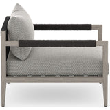 Sherwood Outdoor Chair, Faye Ash/Weathered Grey - Furniture - Chairs - High Fashion Home