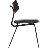 Soli Dining Chair, Black - Furniture - Dining - High Fashion Home