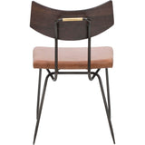 Soli Dining Chair, Caramel - Furniture - Dining - High Fashion Home