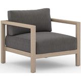 Sonoma Outdoor Chair, Charcoal/Washed Brown - Furniture - Chairs - High Fashion Home