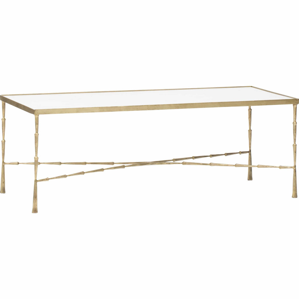 Spike Coffee Table, Brass - Modern Furniture - Coffee Tables - High Fashion Home