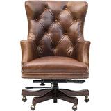 Theodore Executive Leather Office Chair - Furniture - Chairs - High Fashion Home