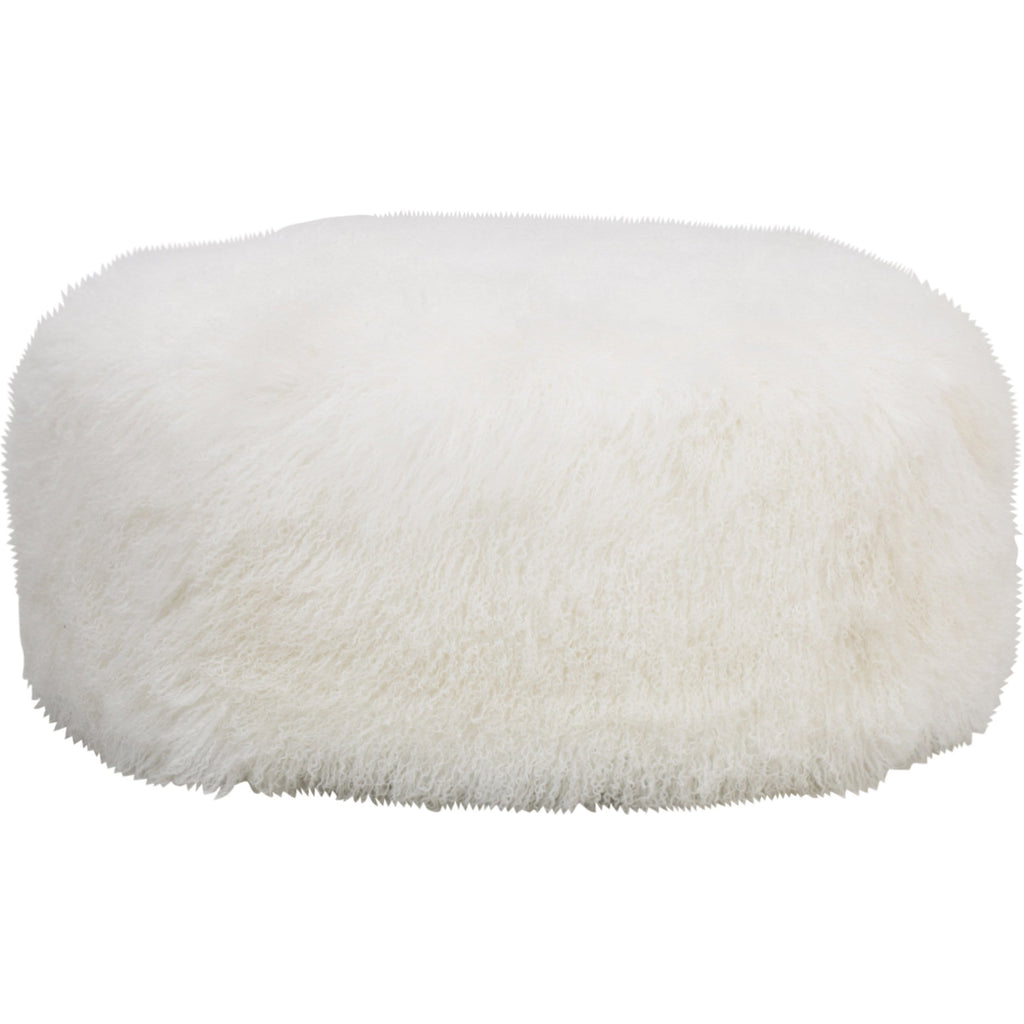 Mongolian Round Ottoman High Fashion Home