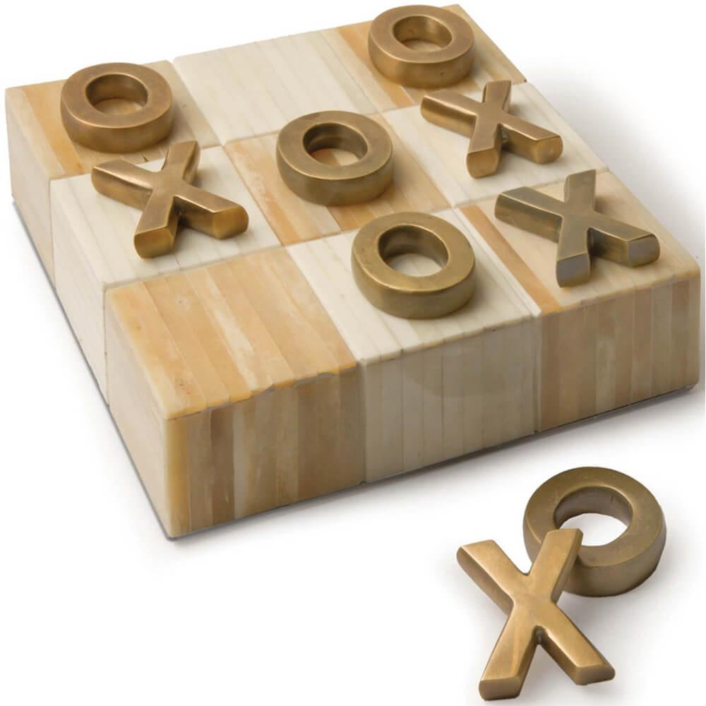 Tic Tac Toe Flat Board - Accessories - High Fashion Home