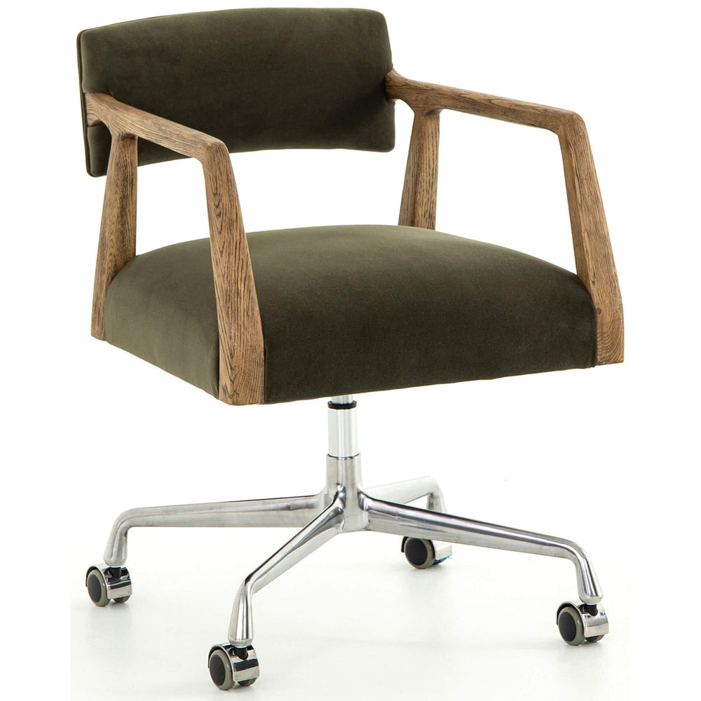 Tyler Desk Chair, Modern Loden - Furniture - Office - Chairs