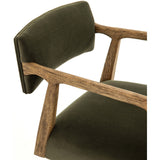 Tyler Desk Chair, Modern Loden - Furniture - Office - Chairs