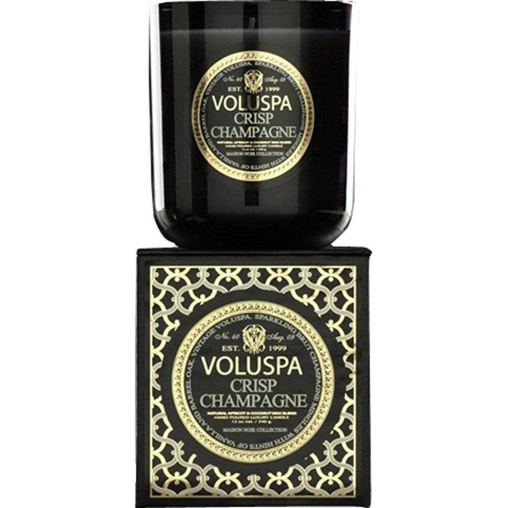 Voluspa Crisp Champagne Boxed Candle - BedBath - High Fashion Home