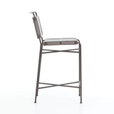 Wharton Counter Stool, Stonewash Grey (Set of 2) - Furniture - Dining - High Fashion Home