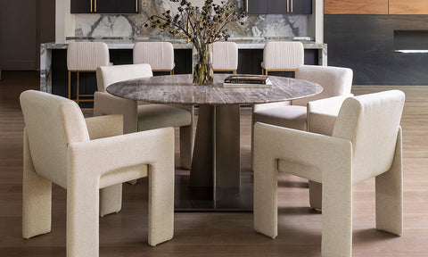 Room Ideas / Dining Room / Round And Refined