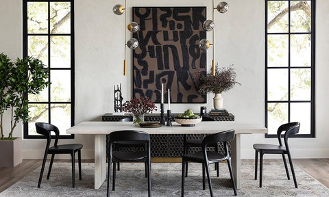 Room Ideas / Dining Room / Strking Contrast