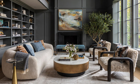 Room Ideas / Living Room / Inviting Curves