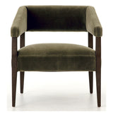 Gary Club Chair, Surrey Olive by Four Hands — FRT_1