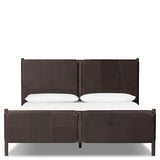 Salado Leather Bed, Heirloom Cigar by Four Hands — FRT_1