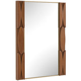 Macario Mirror, Walnut