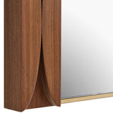 Macario Mirror, Walnut