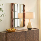 Macario Mirror, Walnut