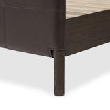 Salado Leather Bed, Heirloom Cigar by Four Hands — DET_5