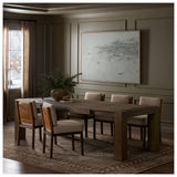 Coralie Extension Dining Table, Brown Oak Veneer by Four Hands — ESS_2