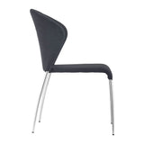 Oulu Dining Chair (Set of 4) Graphite-Furniture - Dining-High Fashion Home