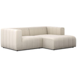 Langham Channeled 2 Piece Sectional by Four Hands