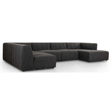 Langham Channeled 5 Piece Sectional w/ Chaise by Four Hands