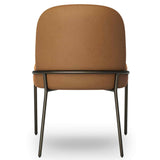 Astrud Leather Dining Chair, Maestro Camel, Set of 2 by Four Hands
