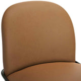 Astrud Leather Dining Chair, Maestro Camel, Set of 2 by Four Hands