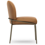 Astrud Leather Dining Chair, Maestro Camel, Set of 2 by Four Hands