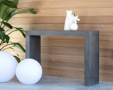 Axle Console Table, Grey-Furniture - Accent Tables-High Fashion Home