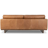 Everly Leather Sofa, Sonoma Chestnut by Four Hands