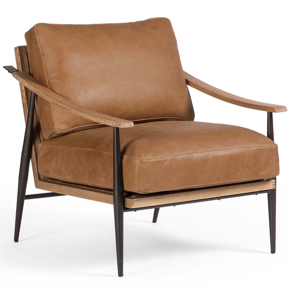 Kennedy Leather Chair by Four Hands