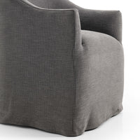 Cove Dining Chair, Bergamo Charcoal, Set of 2-Furniture - Chairs-High Fashion Home