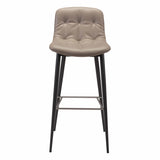 Tangiers Bar Stool, Taupe, Set of 2-Furniture-High Fashion Home