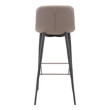 Tangiers Bar Stool, Taupe, Set of 2-Furniture-High Fashion Home