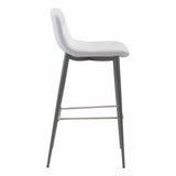Tangiers Bar Stool, White, Set of 2-Furniture-High Fashion Home
