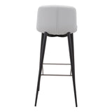 Tangiers Bar Stool, White, Set of 2-Furniture-High Fashion Home